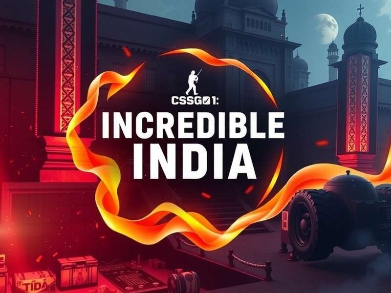 CSGO Incredible India Game Visual CSGO Incredible India Game Banner